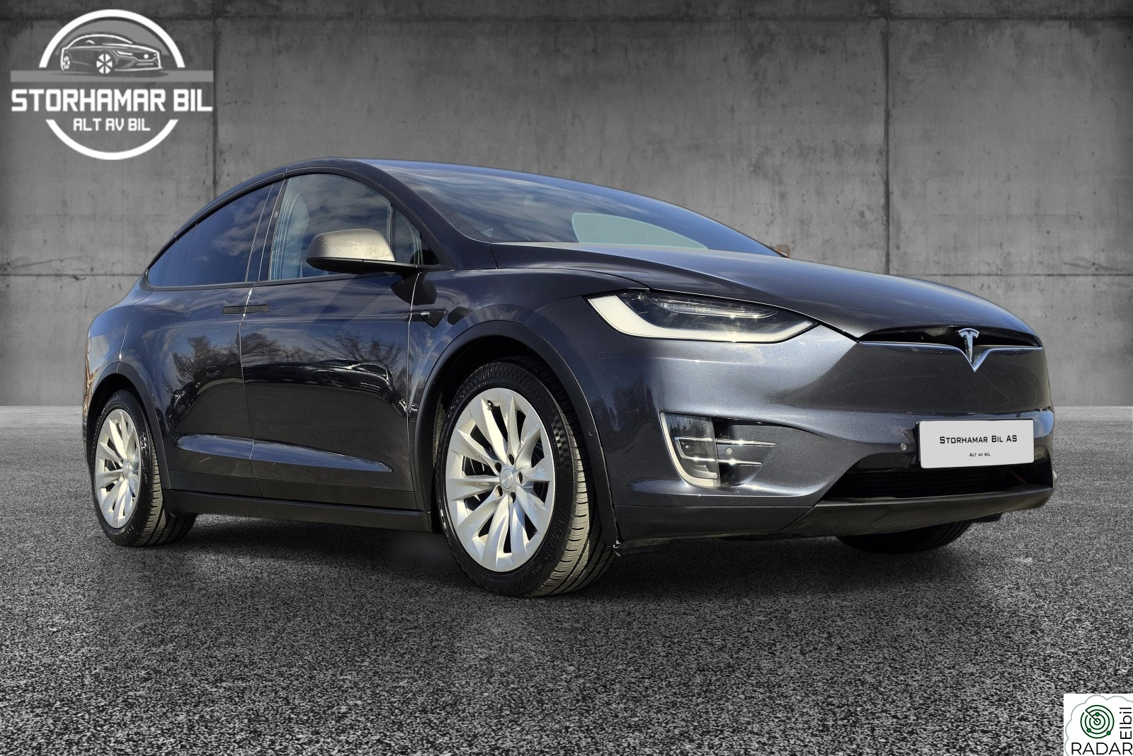 TESLA Model X 100D/AWD/5-seter/AP2.5/Krok/DAB+/Vinterp/Premium/Navi++