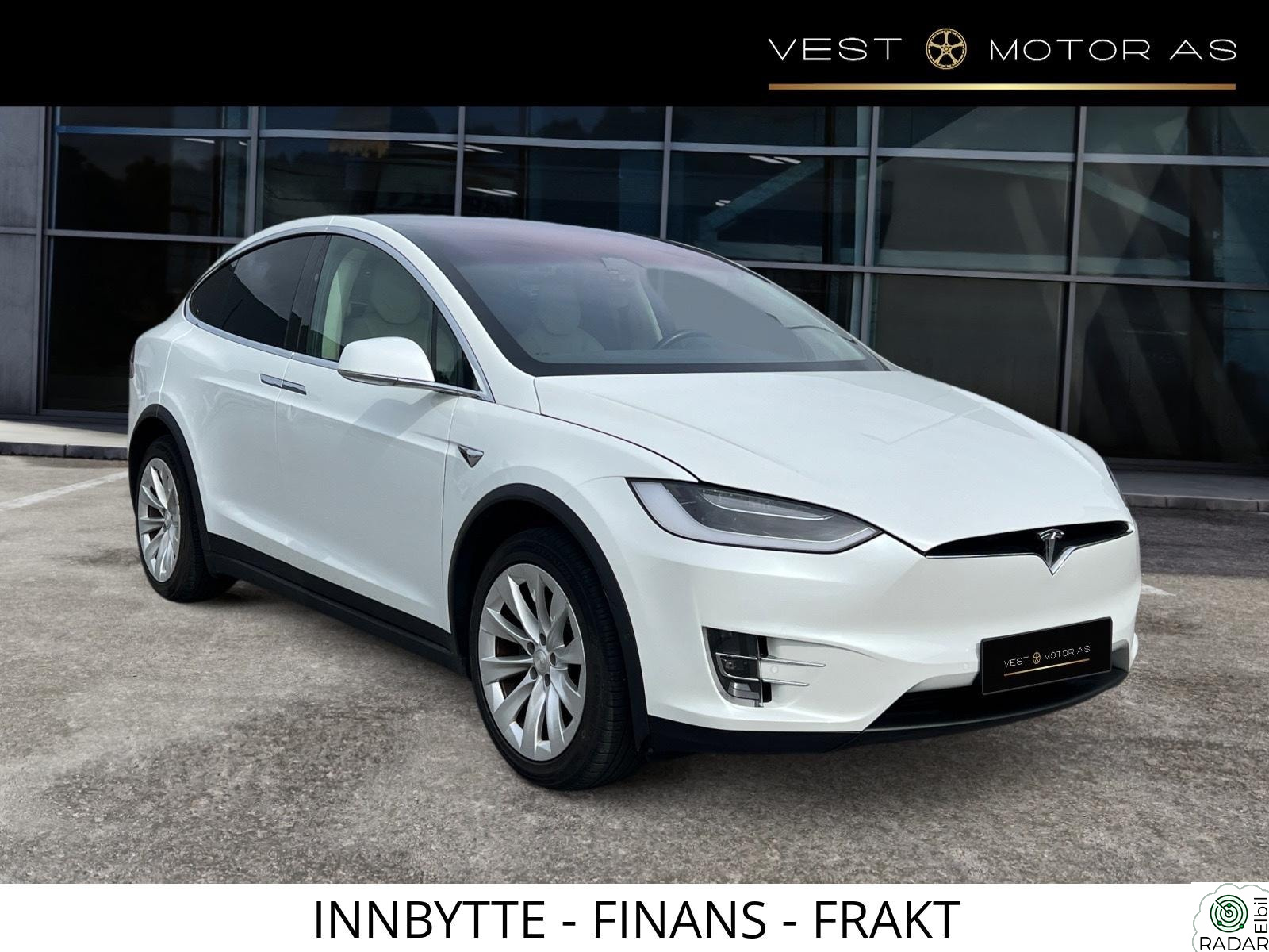 TESLA Model X 75D/1 Eier/Påkostet/ Lav km/ 7-seter/Garanti inkludert+