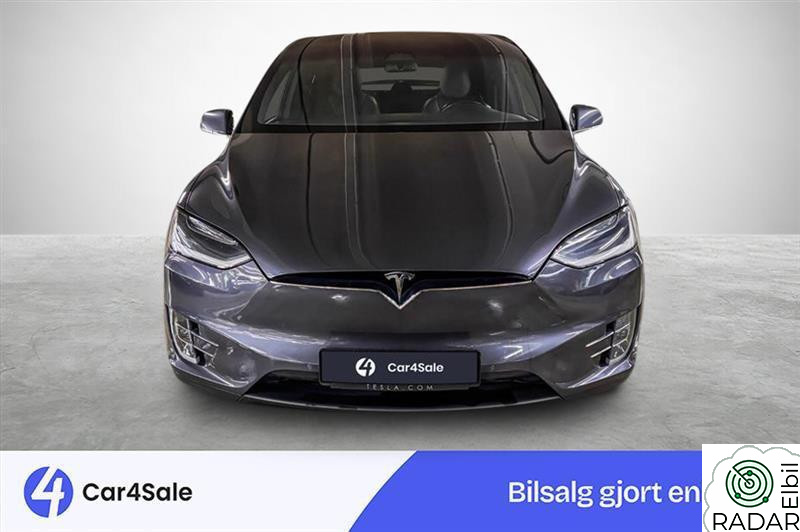 TESLA Model X 75D / Skinn / Garanti / MCU2 / CCS / AP/ Påkostet/ Krok