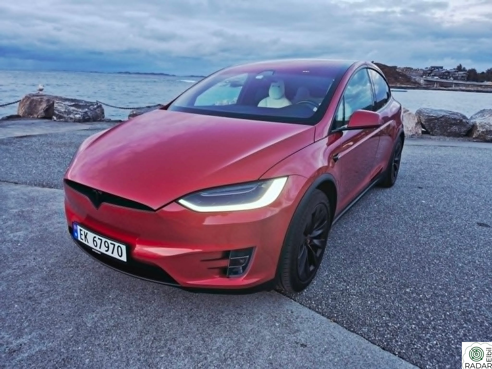 TESLA Model X X100D 4WD 5-s  NY EU S+V dekk HFeste Premium CCS