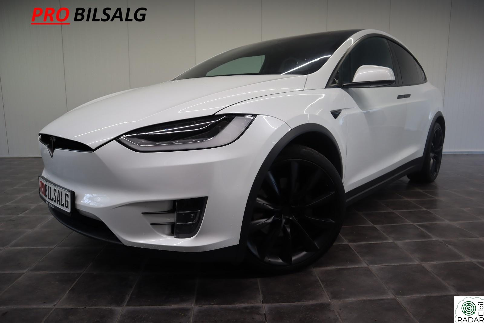 TESLA Model X 100D 7-SETER/AUTOPILOT 2,5/CCS AKTIVERT/LYD P./VINTER P