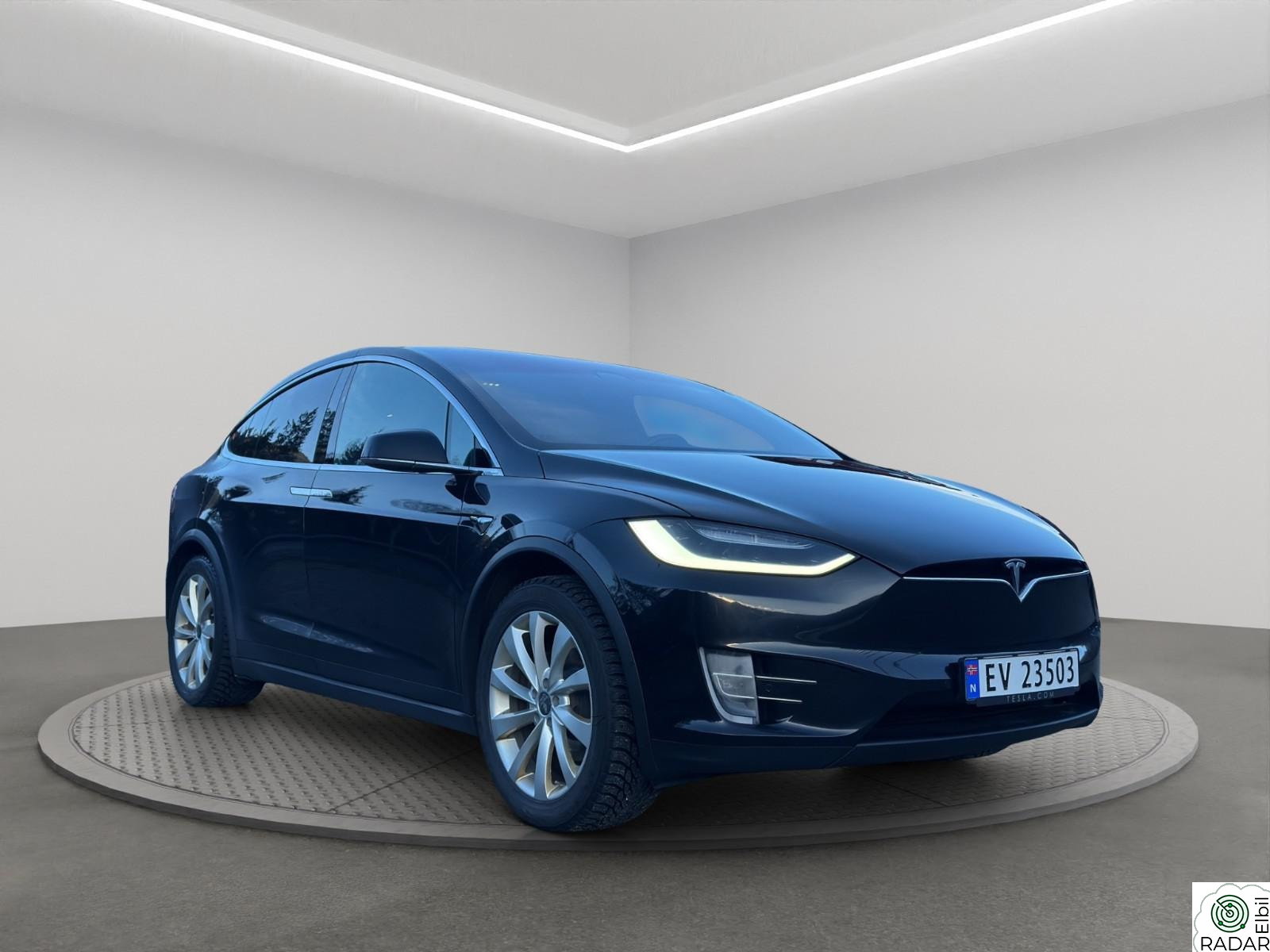 TESLA Model X 100D Long Range 5-seter, FSD, Skinn, Krok, CCS lading +