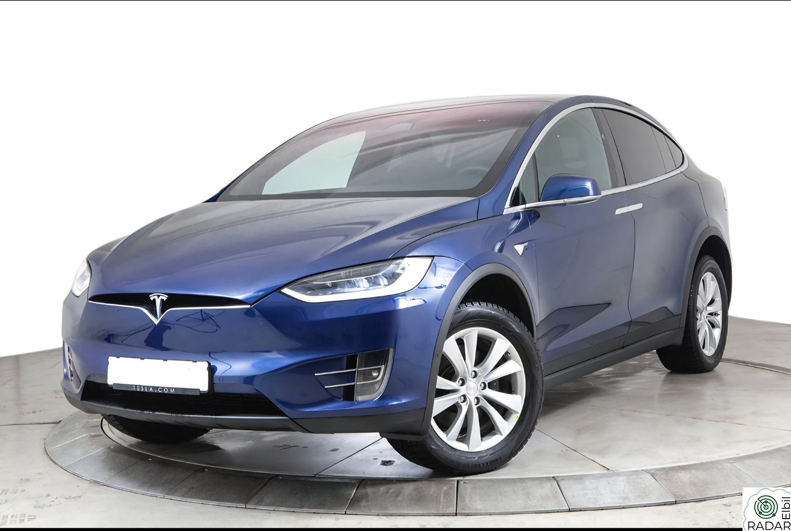 TESLA Model X Gratis lading SC01 følger bilen 100D Long Range 4WD 5-s