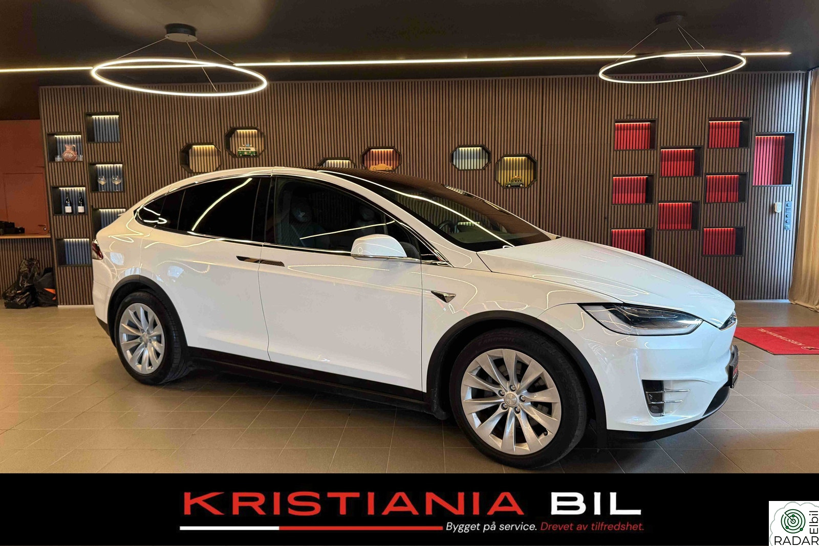 TESLA Model X 75D/5 SETER/4X4/AP/DAB/PANO/HENGERFESTE/HIFI/NAVIGASJON