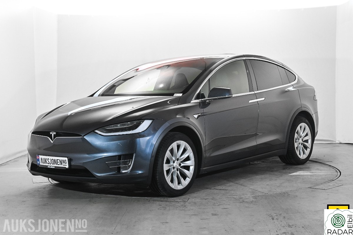 TESLA Model X 100D LONG RANGE HENGERFESTE VINTERPAKKE PREMIUM INTERIØ