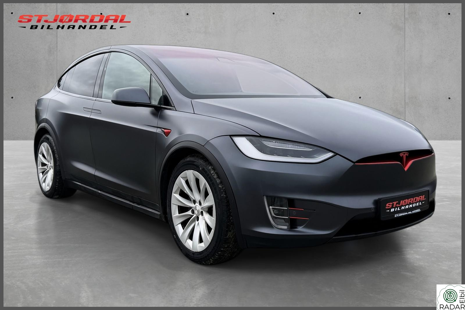 TESLA Model X 75D AWD 525HK | 2019 | 6-SETER | HENGERFESTE