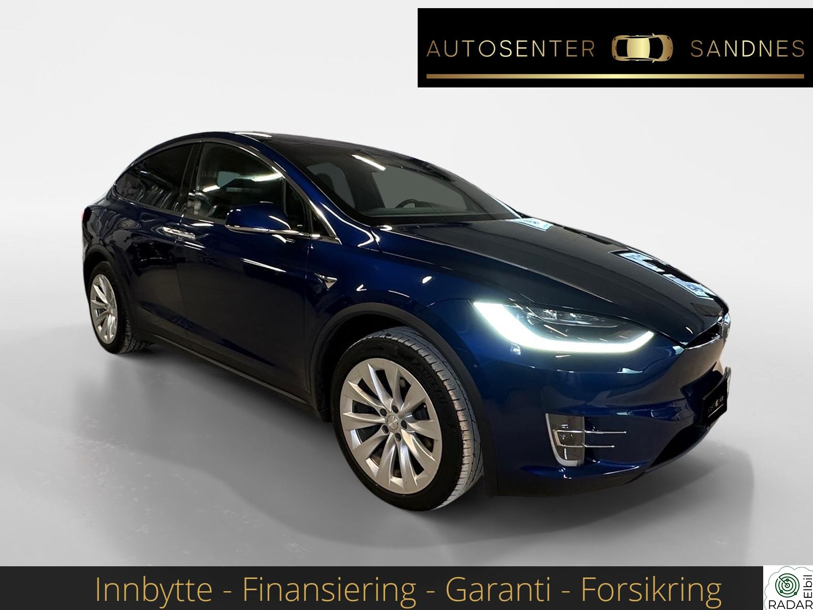TESLA Model X 75D 524Hk/1Eier/7s/Autopilot/Lav-Km/H.feste+++