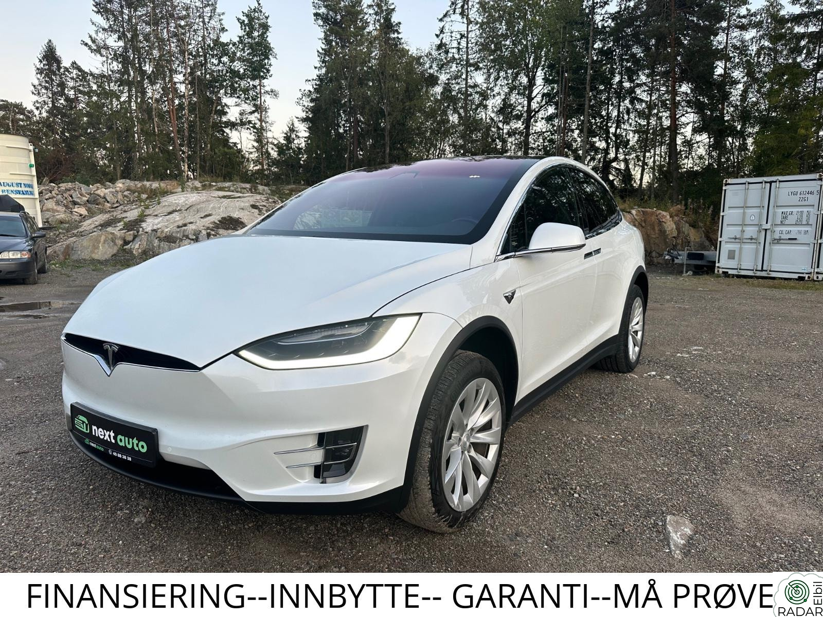 TESLA Model X 1 EIER/ LAV KM/ 6 SETTER/ MEGET BRA STAND/ KROK/ NY EU