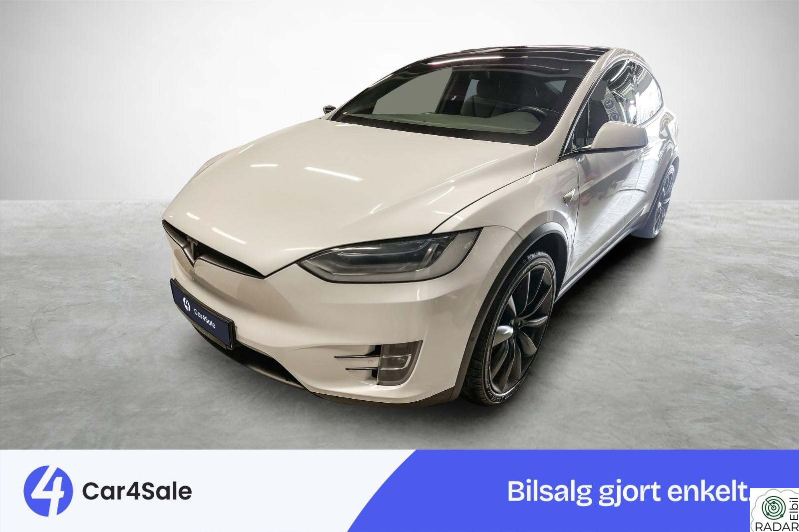 TESLA Model X LR AWD Raven 507km / Garanti / HIFI / Vinter / AP / 22"
