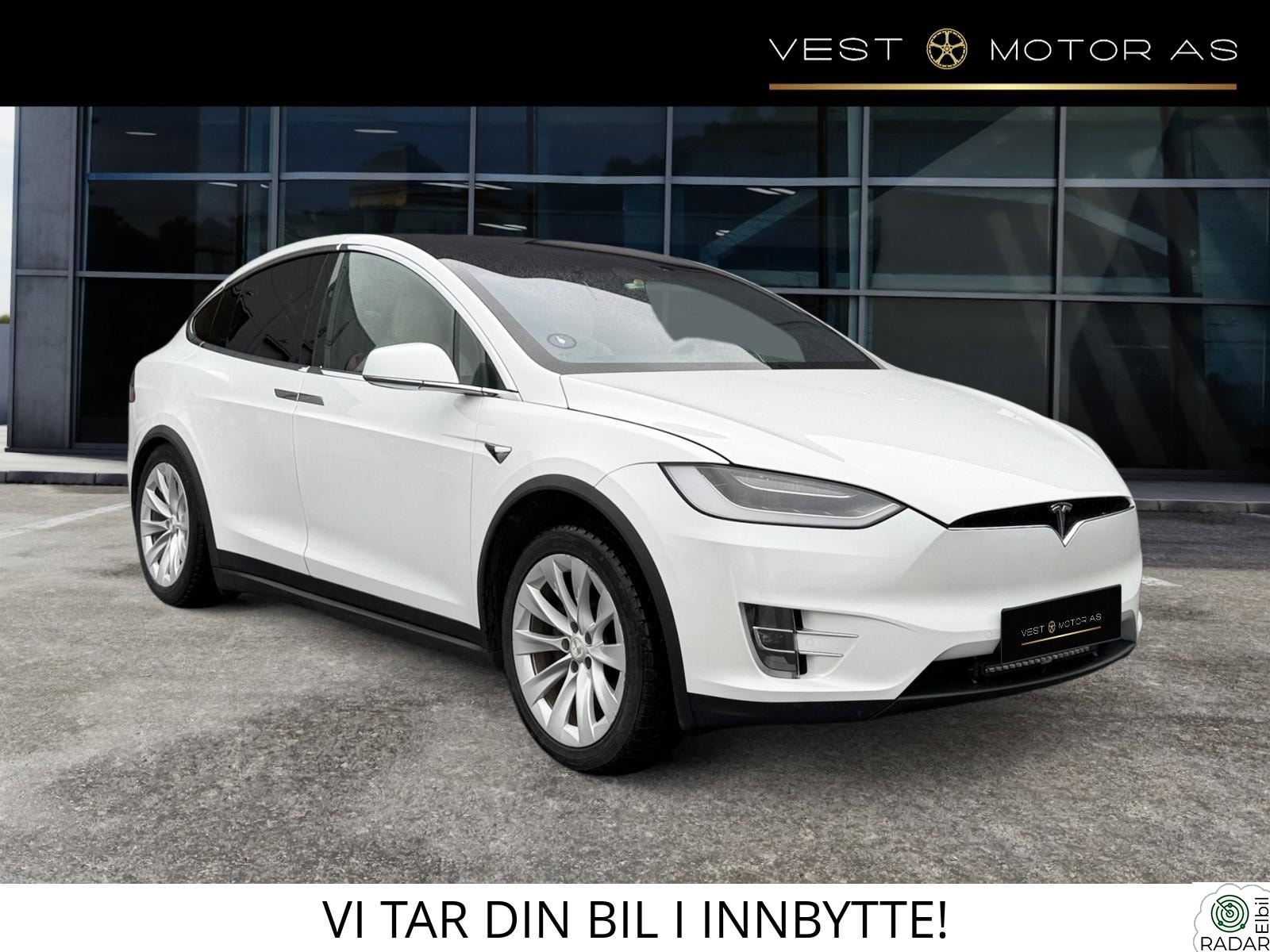 TESLA Model X Long Range AWD 7-seter | Raven (2019) | MCU2 | CCS ++