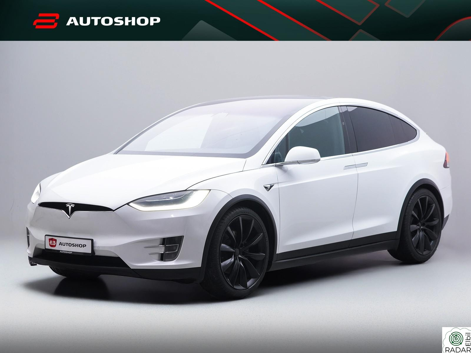 TESLA Model X LONG RANGE RAVEN PREMIUM VINTER HIFI NETFLIX MCU2 CCS