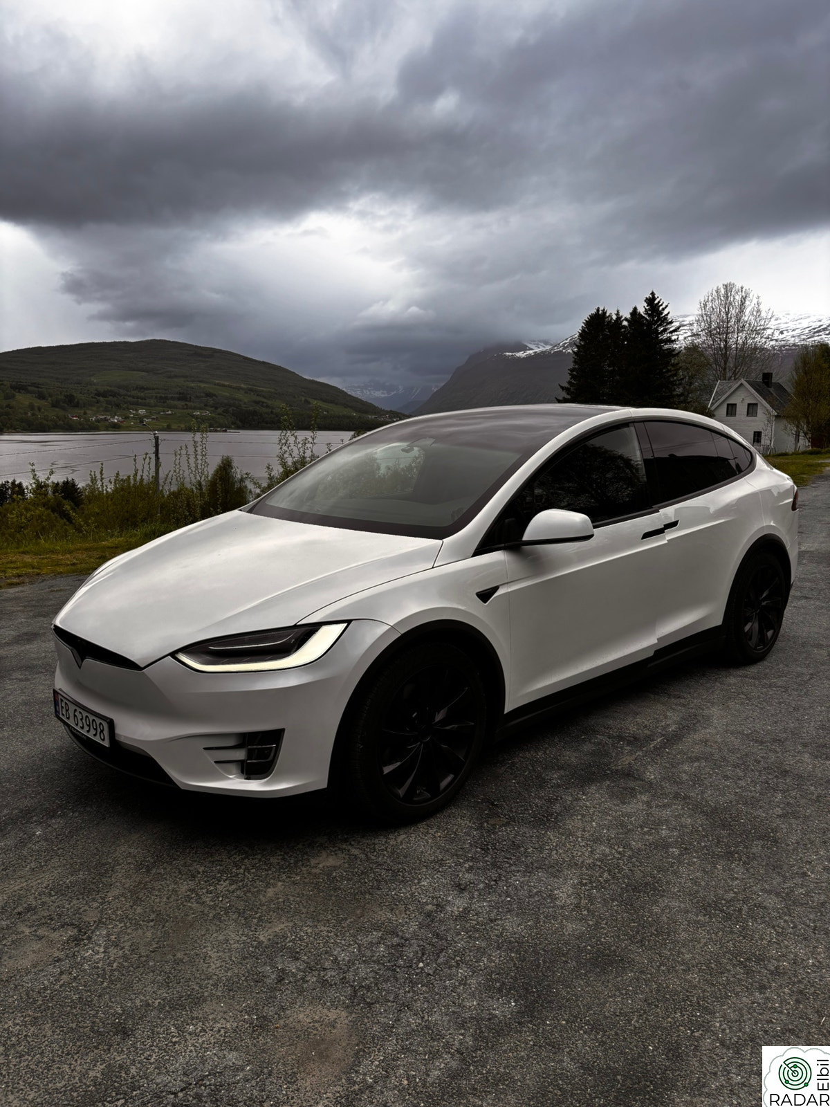 TESLA Model X Long Range 6-s, Raven, 100D