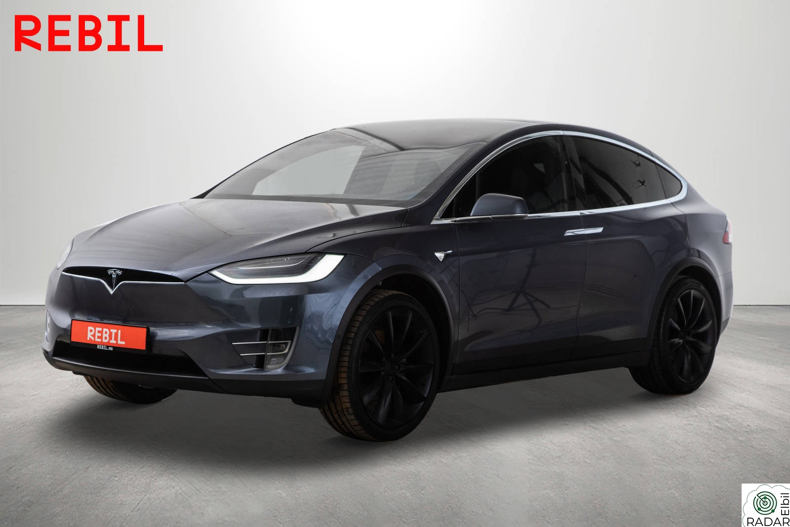 TESLA Model X 507km/LR/AWD/MCU2/Krok/CCS/6-seter/AP/Skinn/Vinter/DAB/