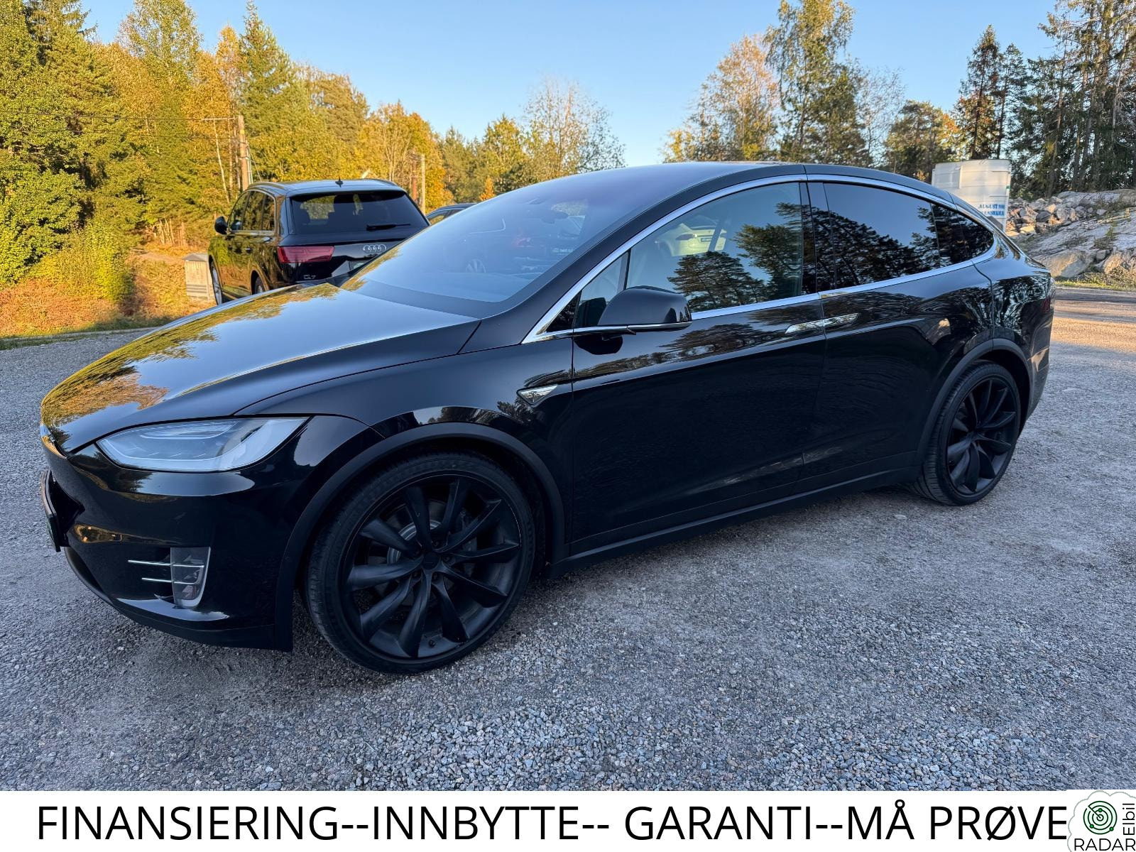 TESLA MOTORS Model X 90D / GRATIS LADING/ 6 SETER/ VINTER PAKKE/22``