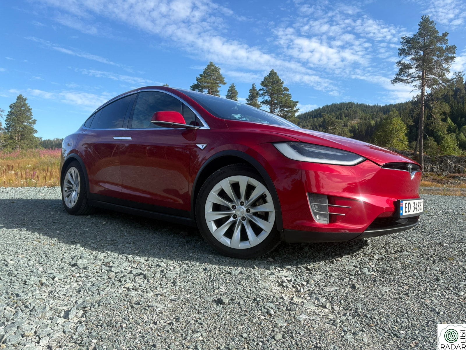 TESLA MOTORS Model X X90D 6-seter