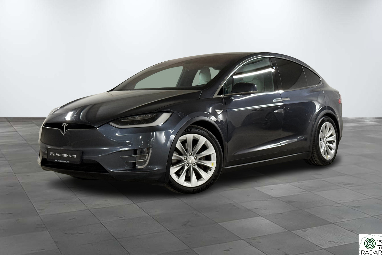 TESLA MOTORS Model X 90D 7-S - 1 EIER - GRATIS LADING - AP/VINTER/SKINN++