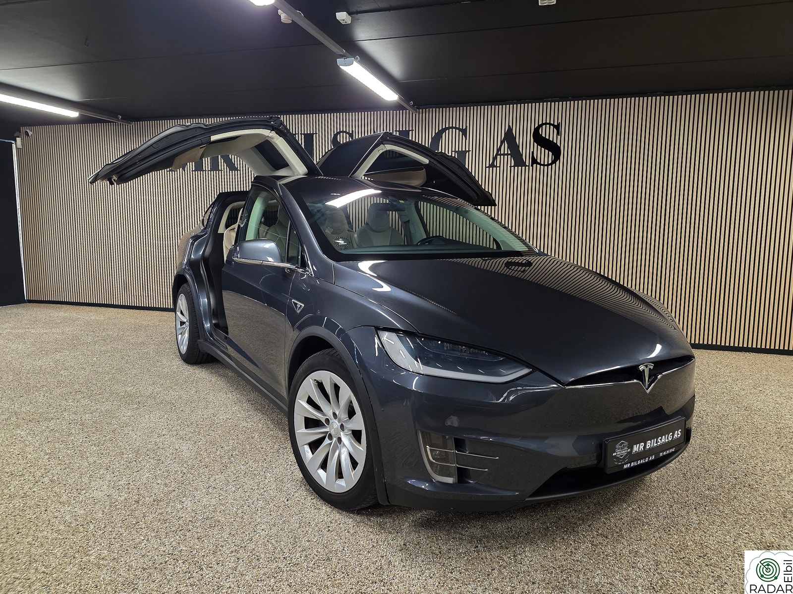 TESLA MOTORS Model X 90D 4WD 6-s/Gratis Lading SC01/Premium/ Vinterpakke/CCS