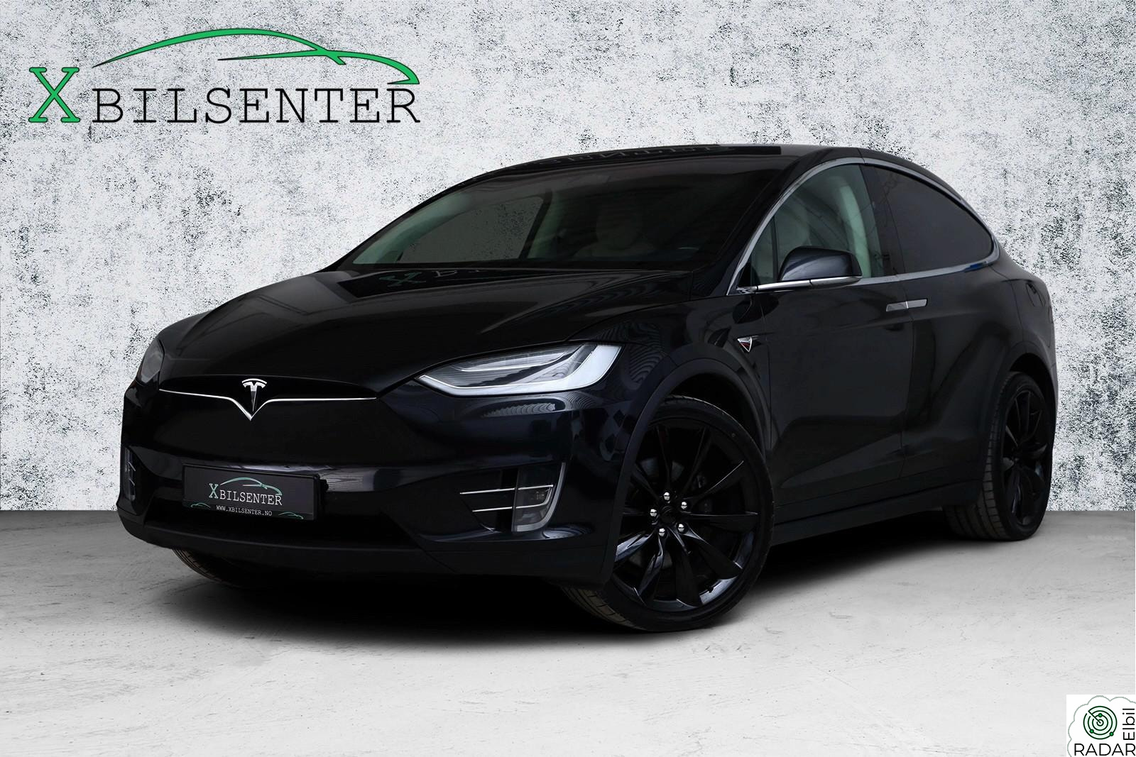 TESLA MOTORS Model X 100D Long Range // 7-SETER AP PREMIUM VINTER SKINN KROK