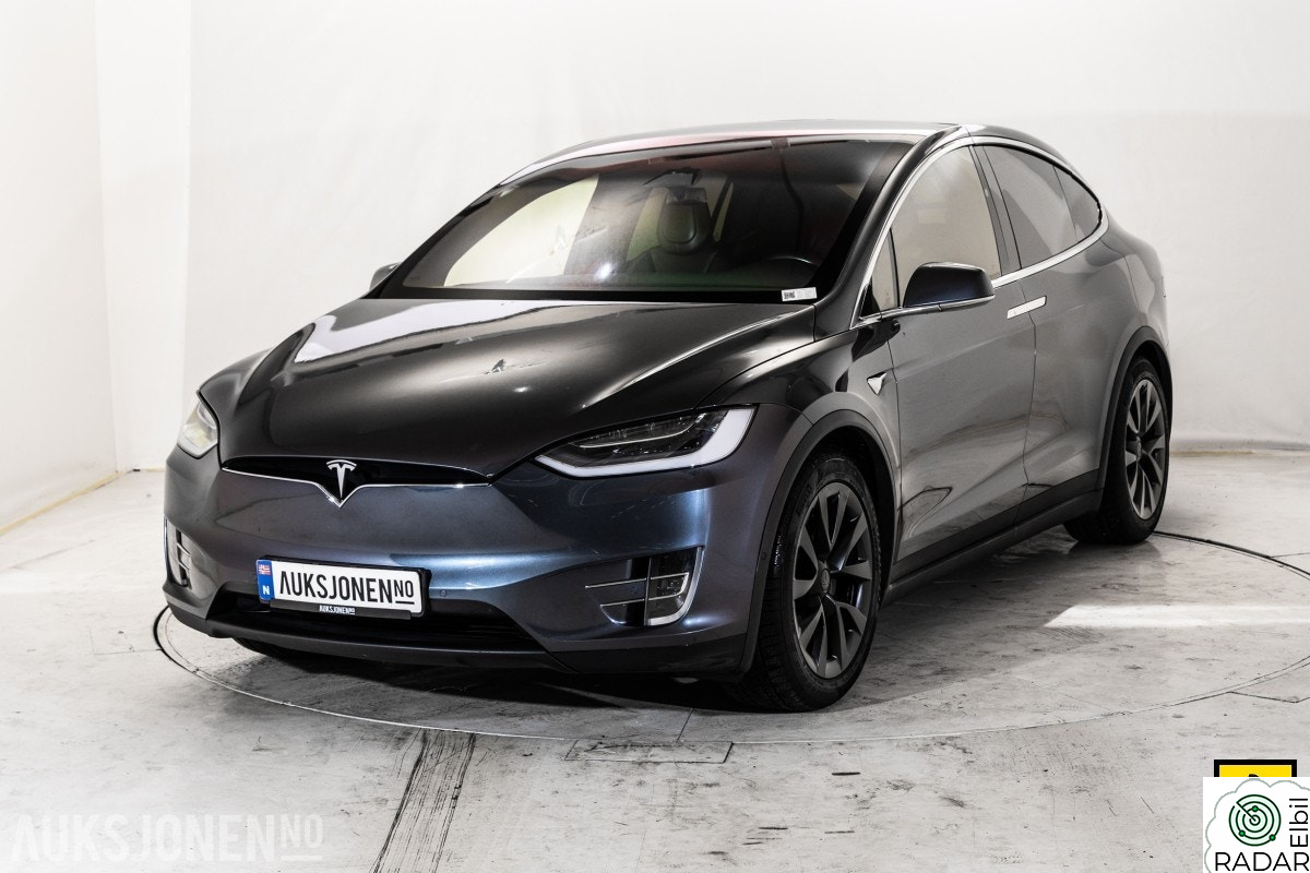 TESLA MOTORS Model X 100D 6-SETER HENGERFESTE CCS PREMIUM LYD & INTERIØR