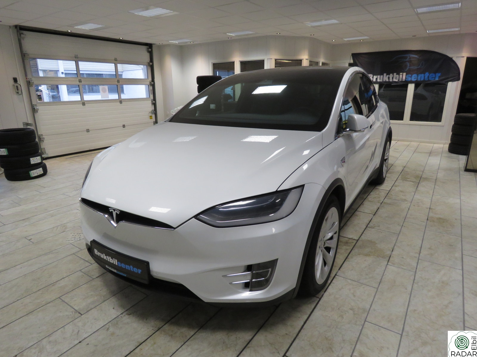 TESLA MOTORS Model X 75D 4WD 6-s, lav km, velholdt