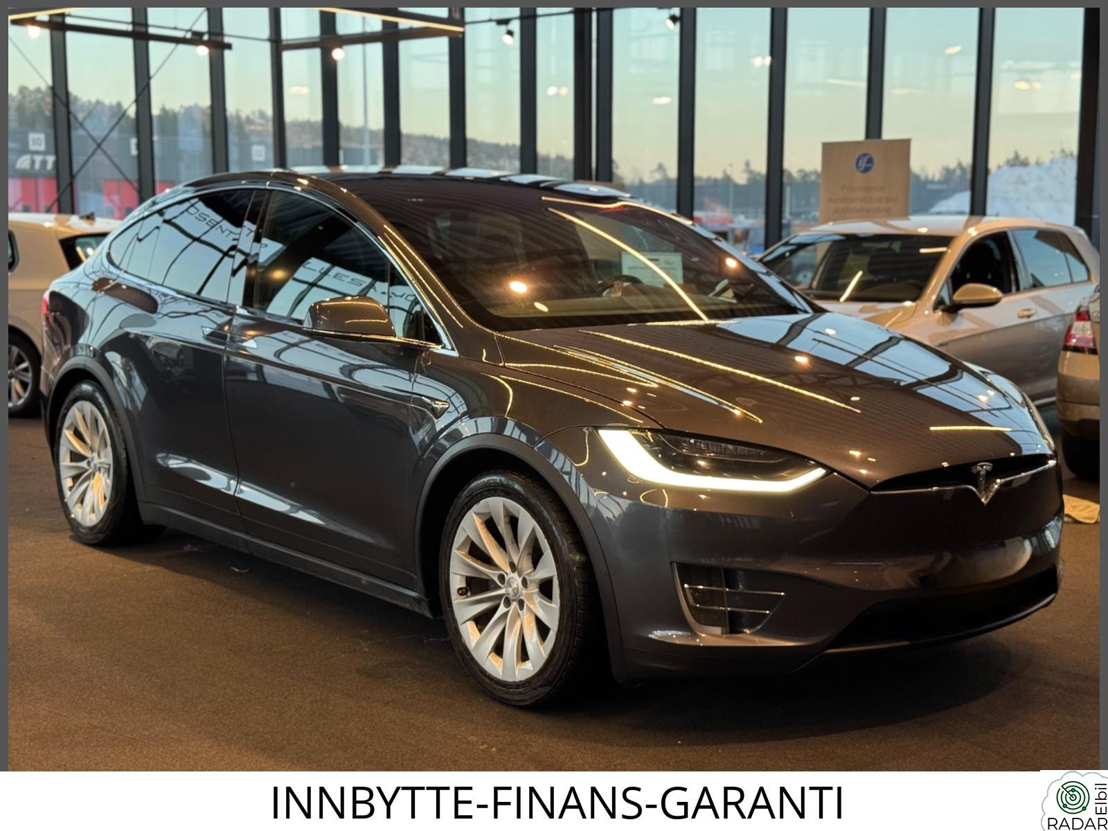 TESLA MOTORS Model X 75D 525HK/ 6 seter/ Pilot seat/ Autopilot/ H.heste/ +++