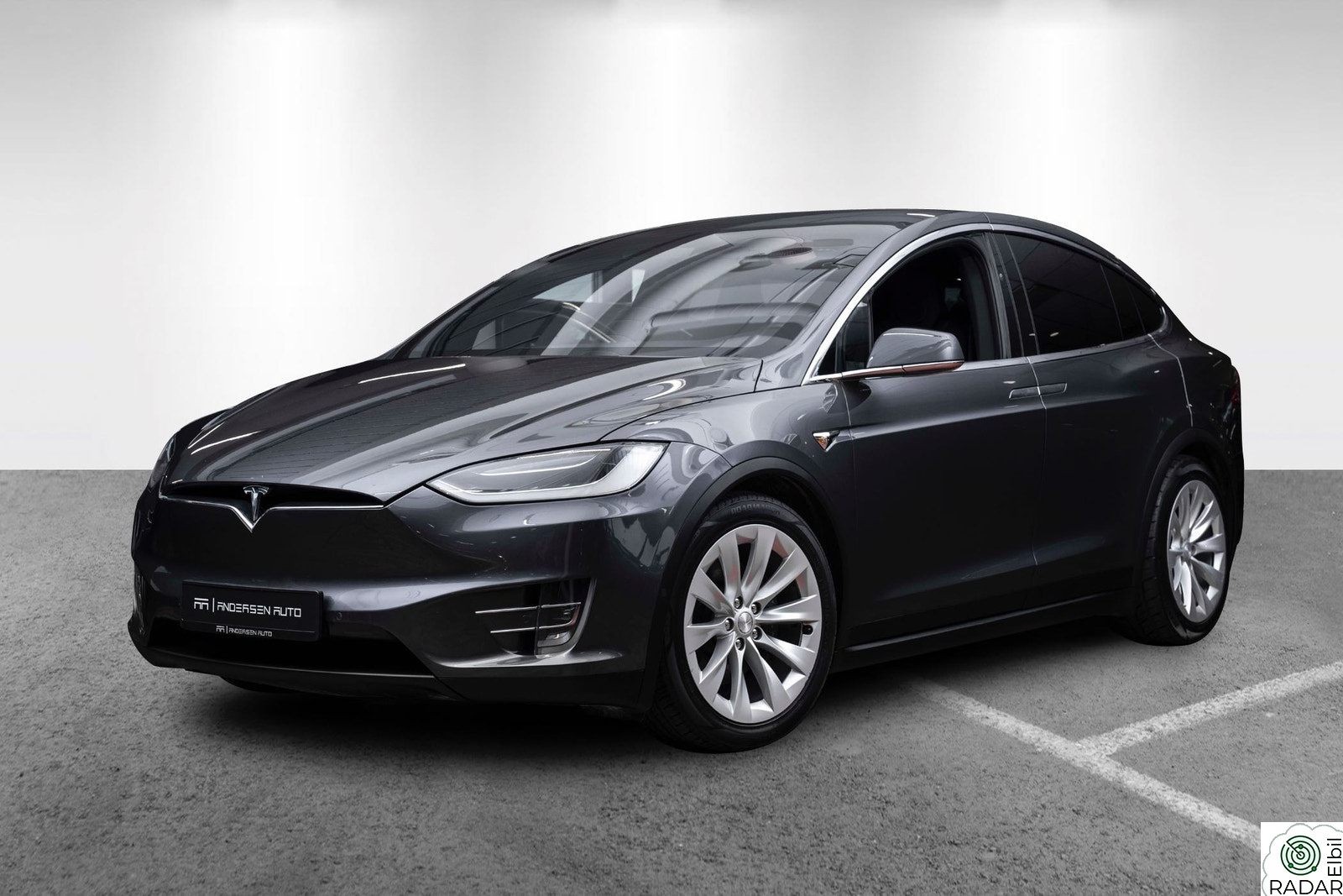 TESLA Model X 75D 6-seter - EAP - HIFI - Vinter - H.feste - CCS ++