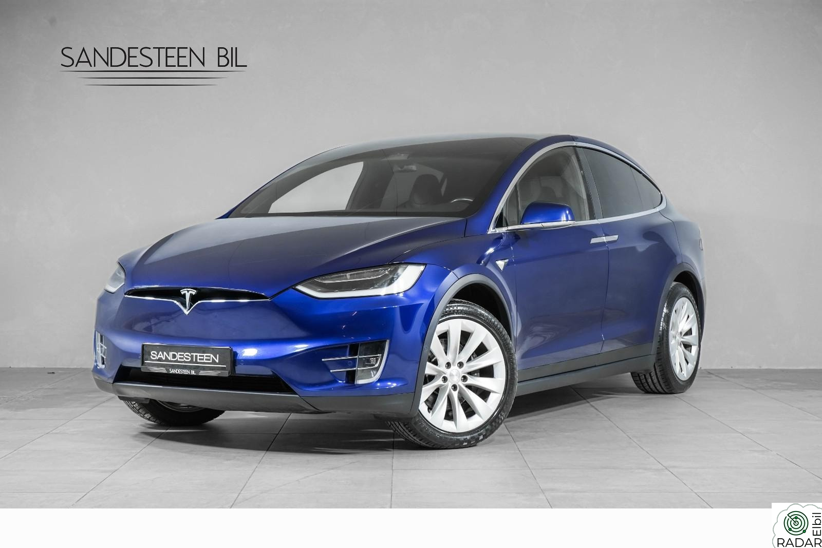 TESLA Model X 100D 7-SETER/HELSKINN/HENGERFESTE/PANO/VINTERPAKKE