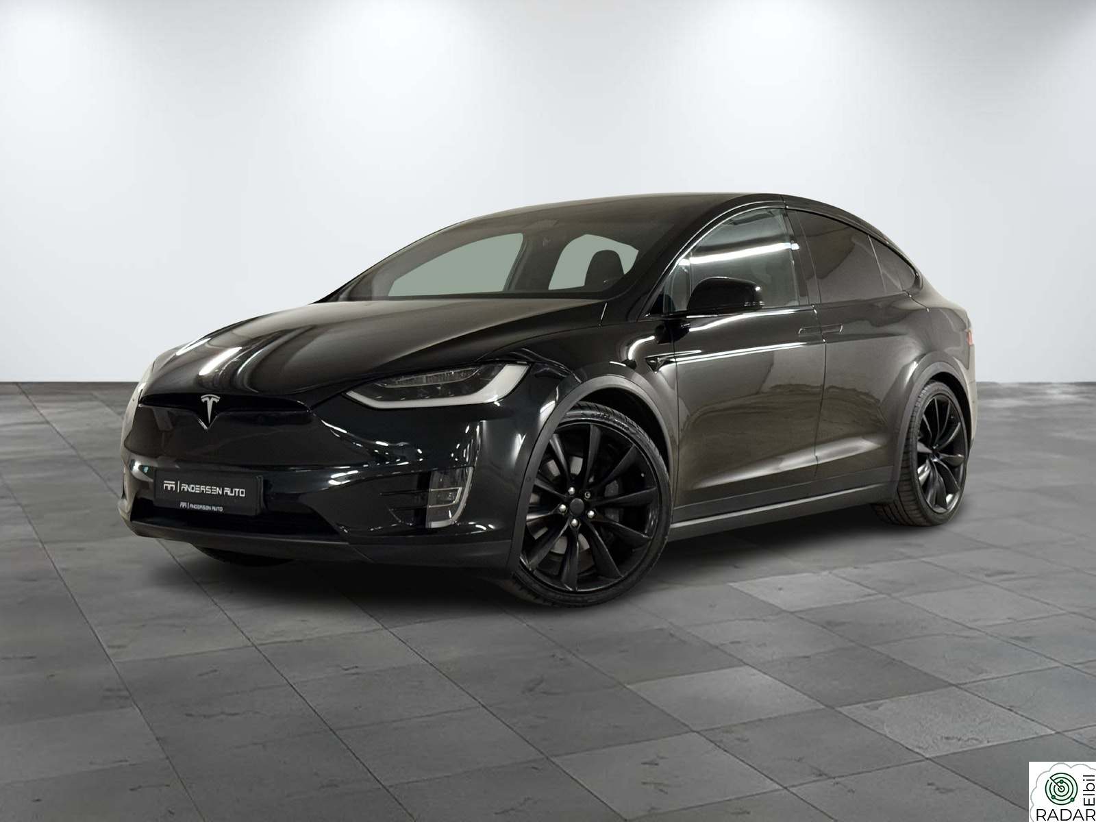 TESLA Model X 100D 6-seter - 1 eier - EAP/SKINN/HIFI/VINTER/ALL BLACK
