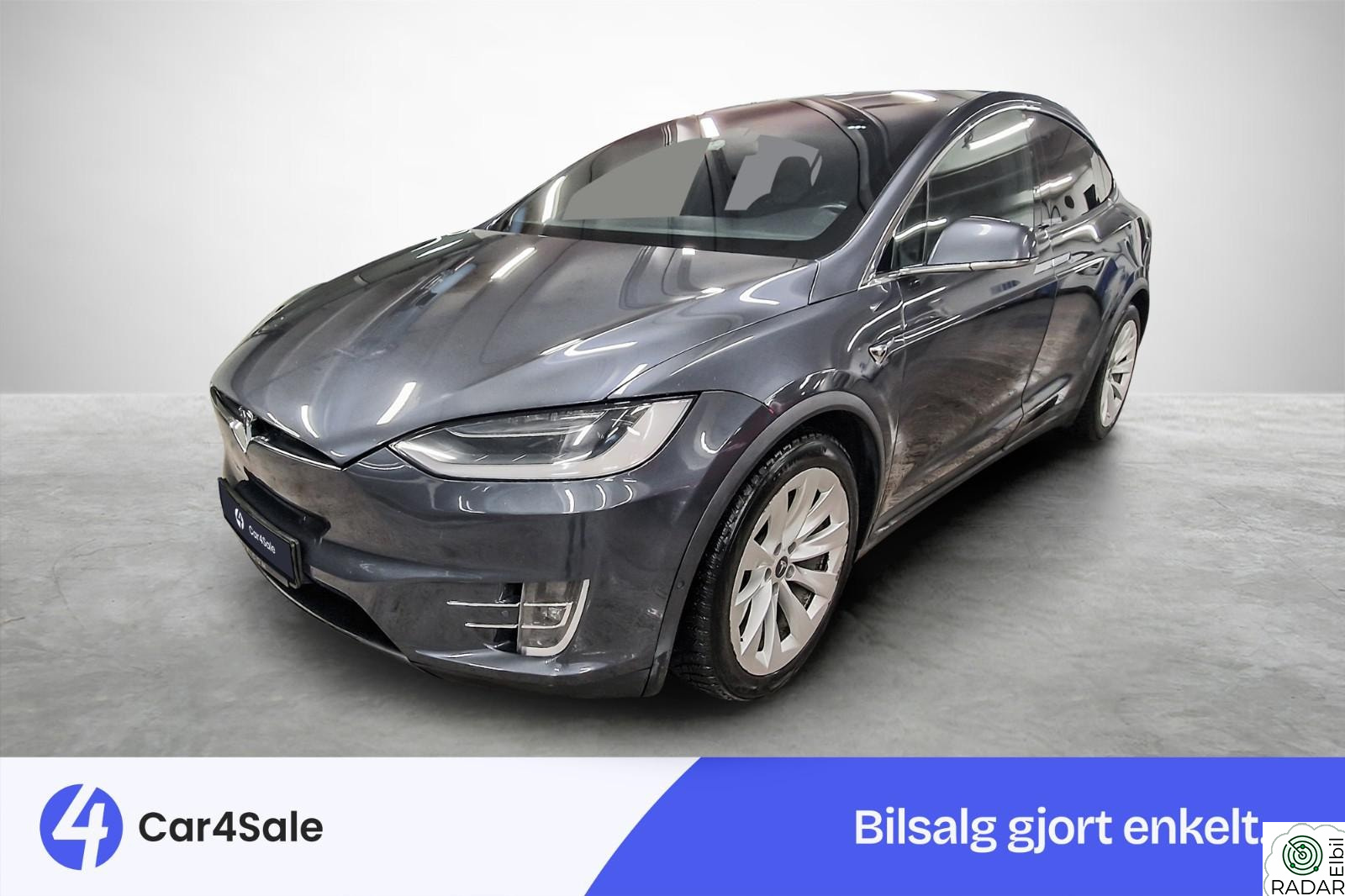 TESLA Model X 100D Long Range 7S/ Ultra HiFi/ Vinter/ Oppgradert AP++
