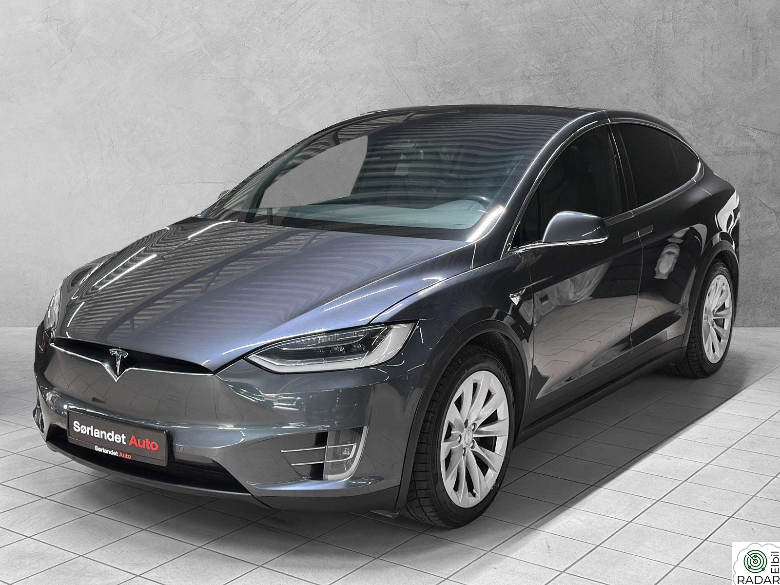 TESLA Model X 75D - 7 seter - Krok - Summon - Luftfjæring - Oppgr AP