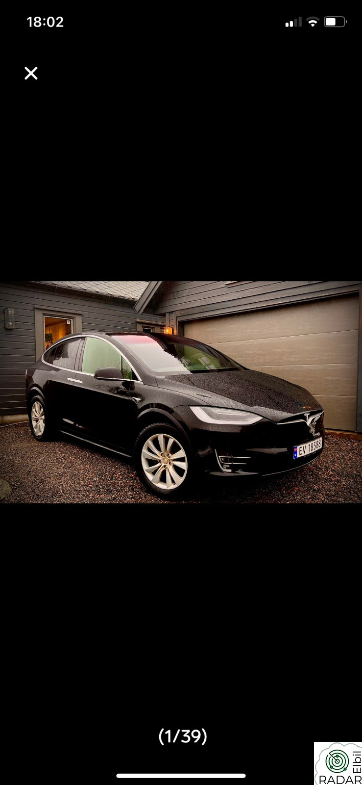 TESLA Model X 75D 4WD 6-s