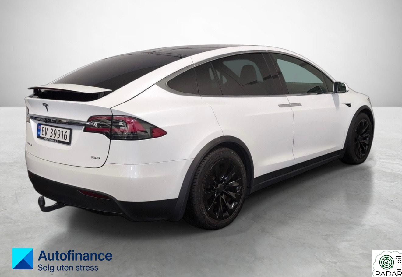 TESLA Model X 75D 4WD 5- seter//H-feste