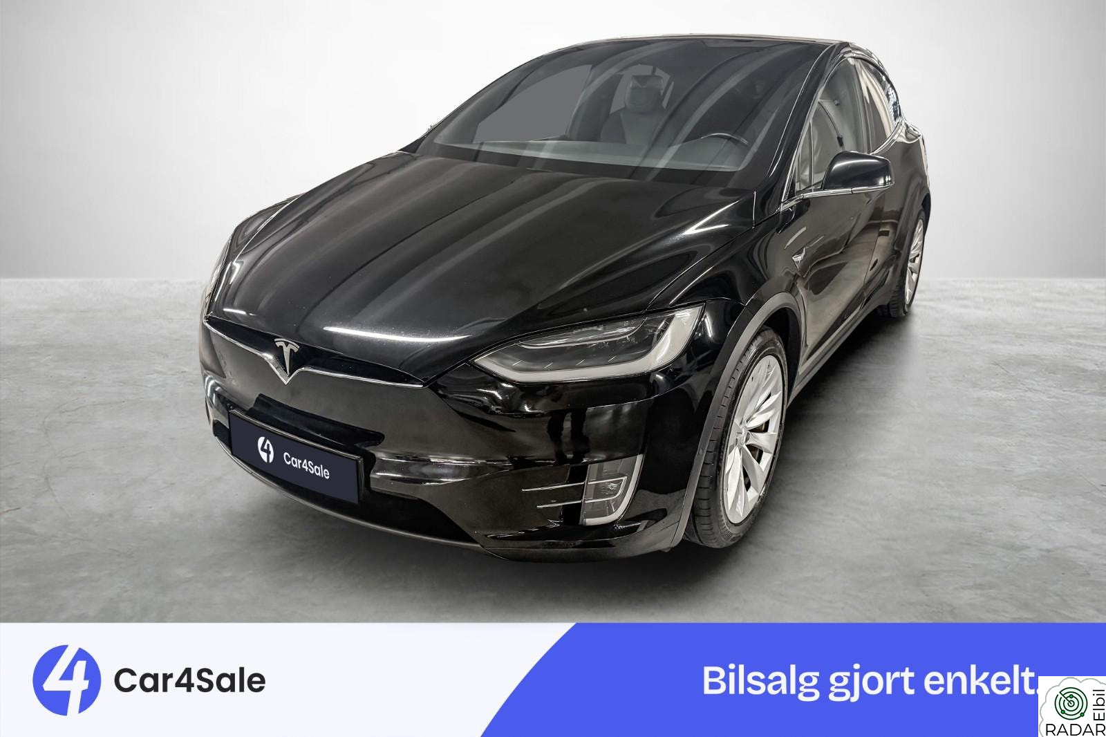 TESLA Model X 75D 417km / Oppgradert AP / HiFi / Vinter / Krok / Luft