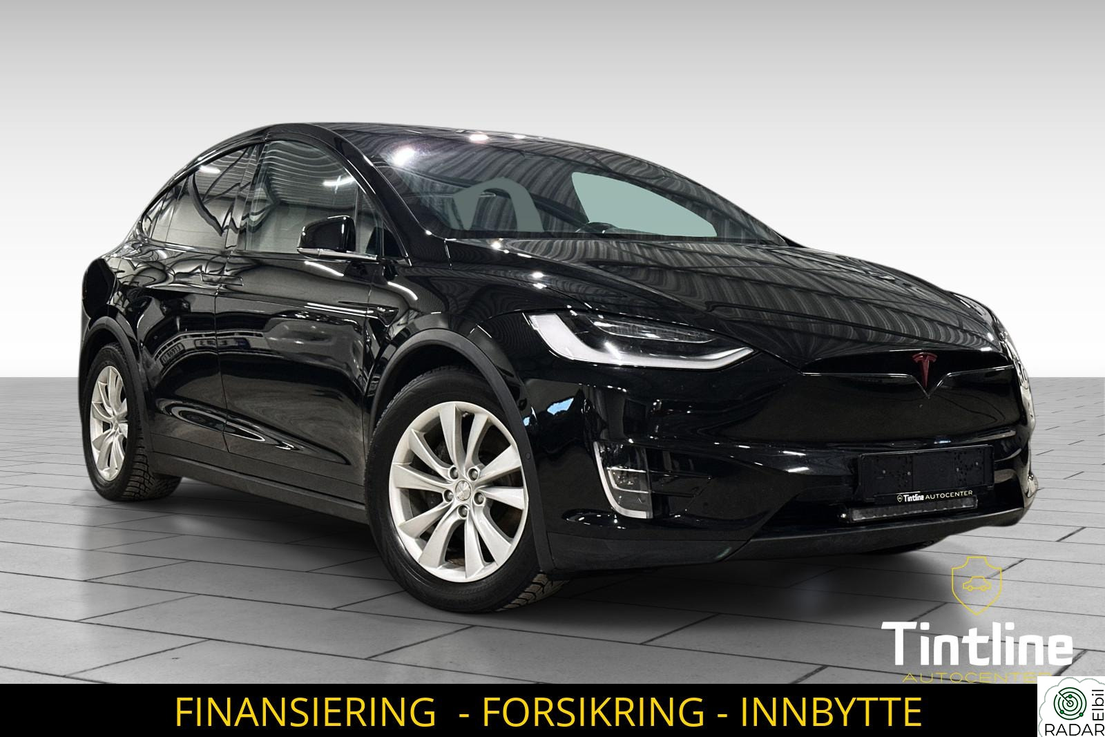 TESLA Model X 4x4 525HK 5-SETER l KROK l ACC l AEP l LUFT l LAV KM+