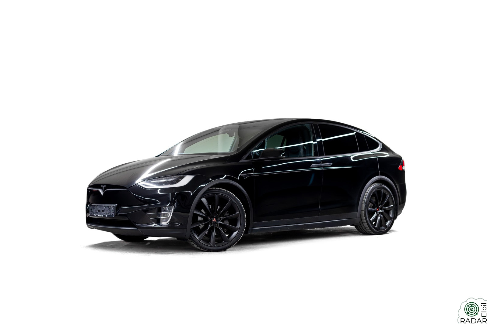 TESLA Model X 75D AWD m/ACC/SorteAlu/Krok