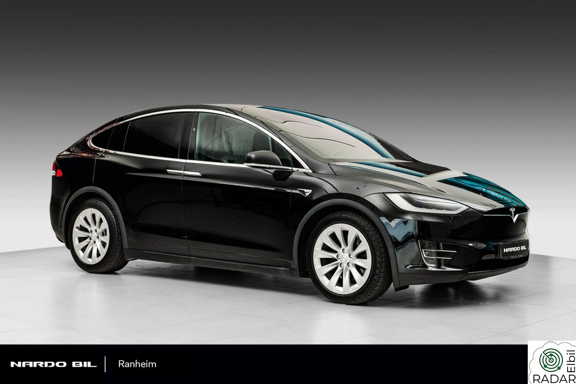 TESLA Model X 75D, MCU2, Hengerfeste, Premium lyd