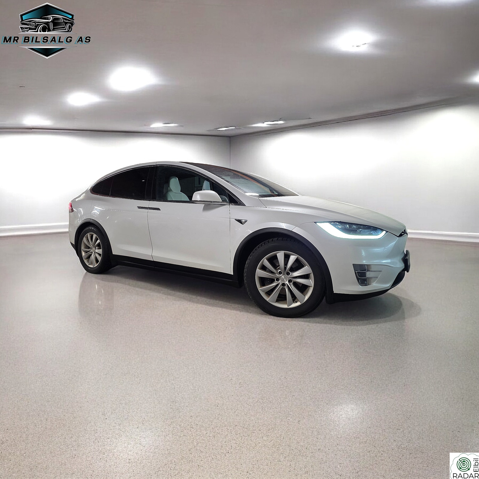 TESLA MOTORS Model X 90D 4WD 7s/Gratis Lading SC01 /Premium/Vinterpakke/CCS