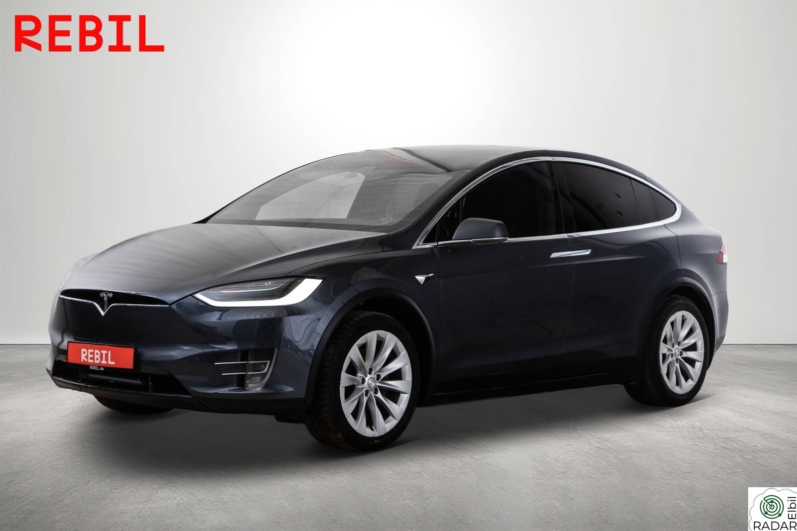 TESLA MOTORS Model X 90D/6-s/FSD/GratisLading/AWD/CCS/ACC/Skinn/Navi/R.kam