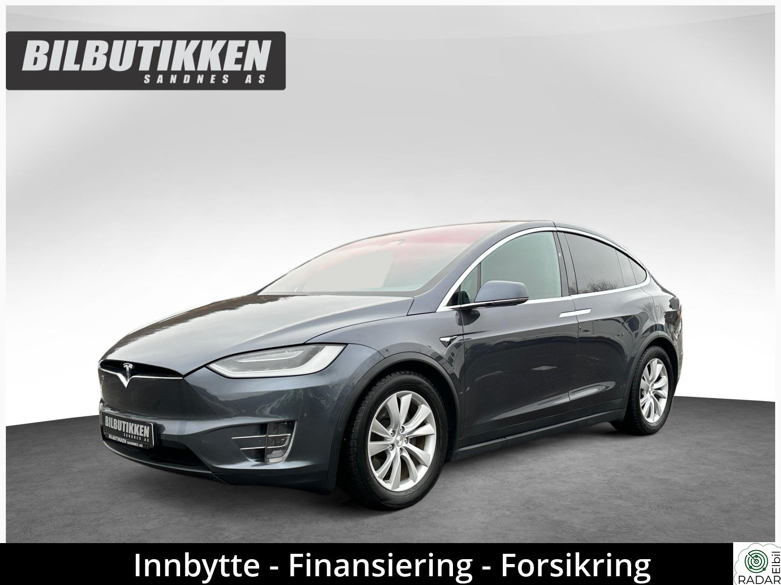 TESLA MOTORS Model X 100D Long Range 525HK Skinn/ACC/Luft/Tilh.Feste