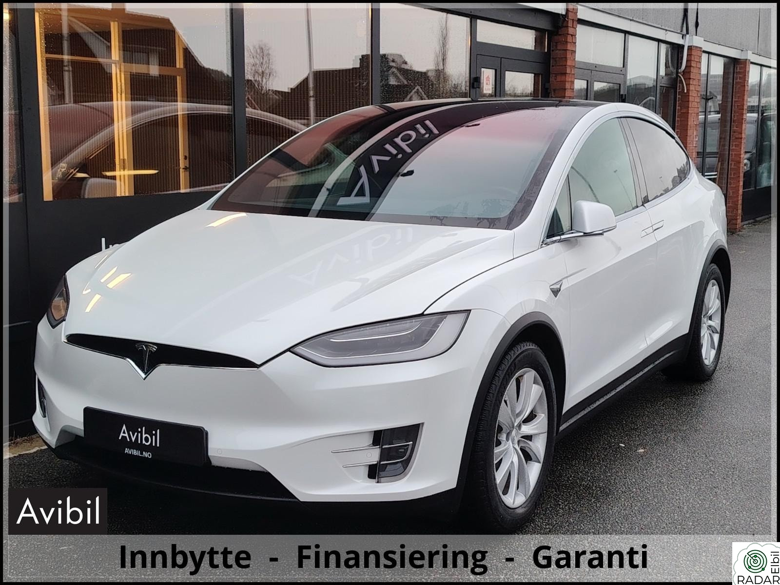 TESLA MOTORS Model X 90D /4WD / HENGERFESTE / AUTOPILOT / RYGGEKAM /NAVI ++
