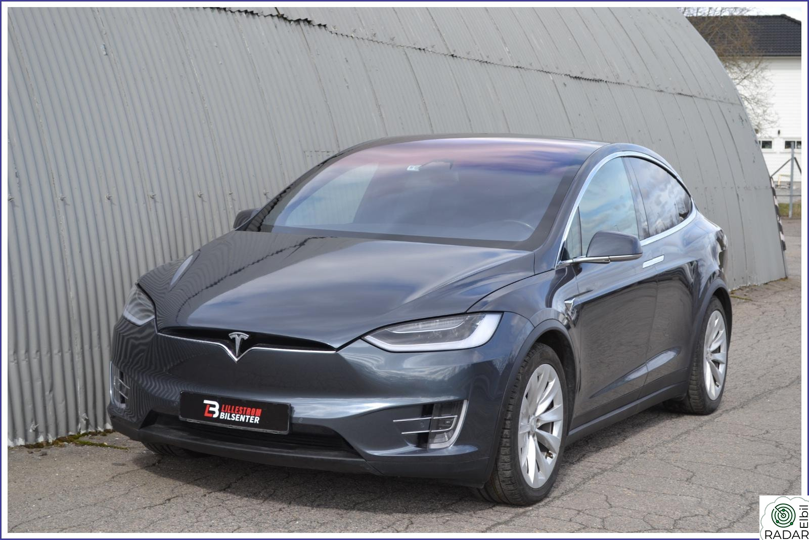 TESLA MOTORS Model X 90D 525HK/LUFTFJÆRING/AUTOPIL/R-KAM/GRATIS LADING/KROK+