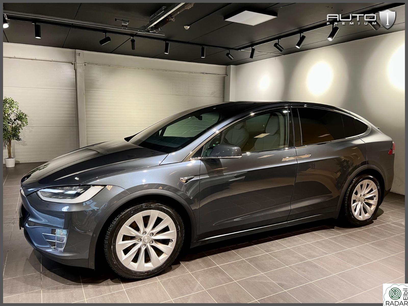 TESLA Model X 75D AP2.5,Vinterpakke,Skinn,5-Seter