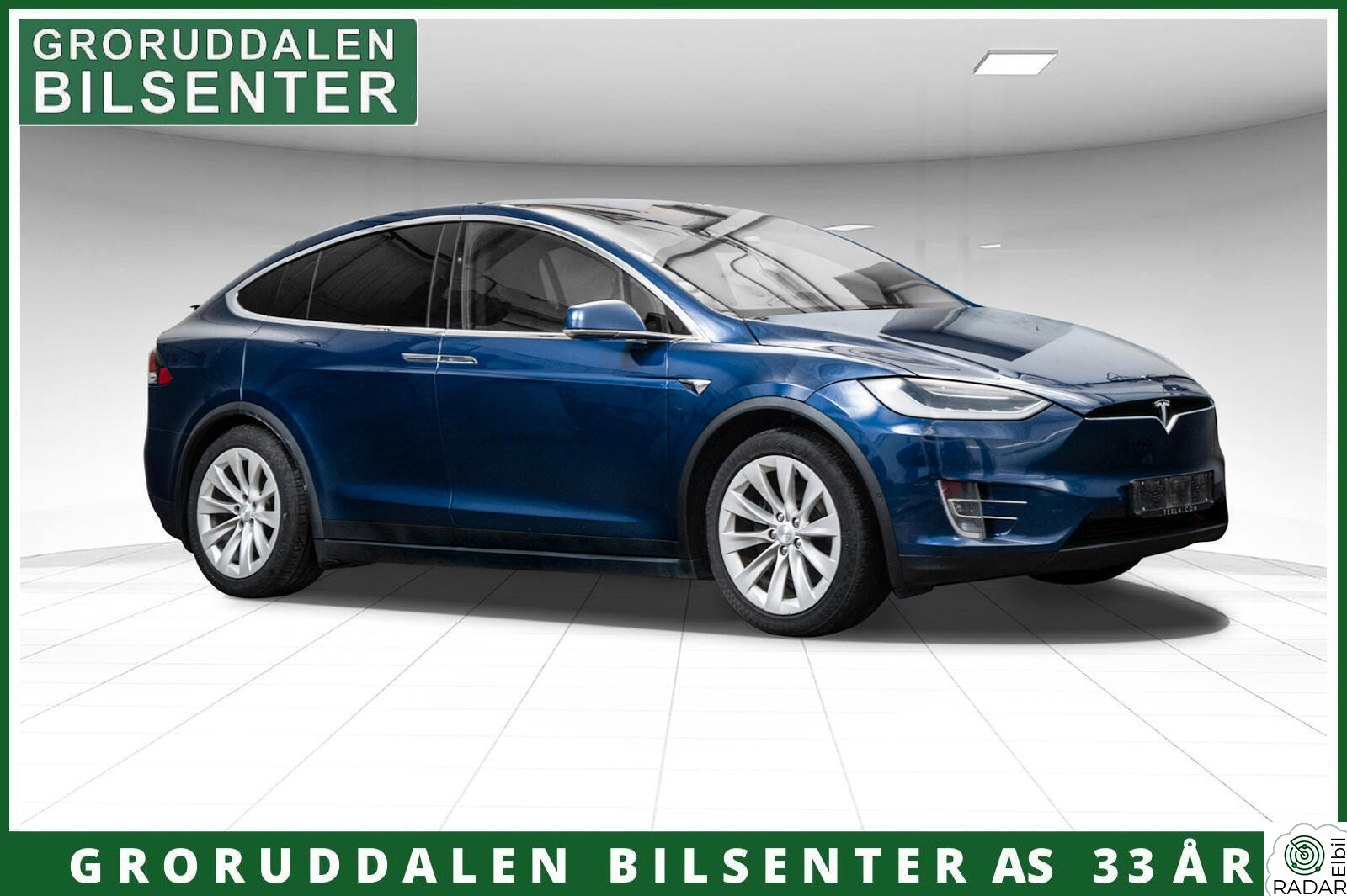 TESLA Model X 75D 4x4 7-Seter/Luft/Autopilot2.5/H.Feste/1Eier/EU2027!