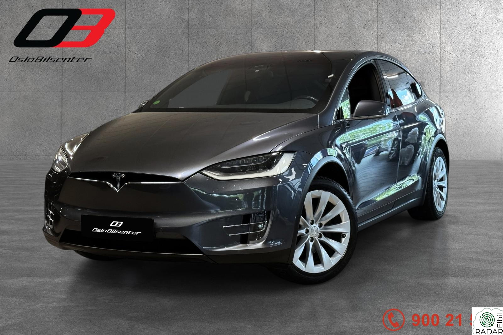 TESLA Model X 75D/1 EIER/HENGERFESTE/NAVI/DAB+/R.KAMERA/KEYLESS GO/++