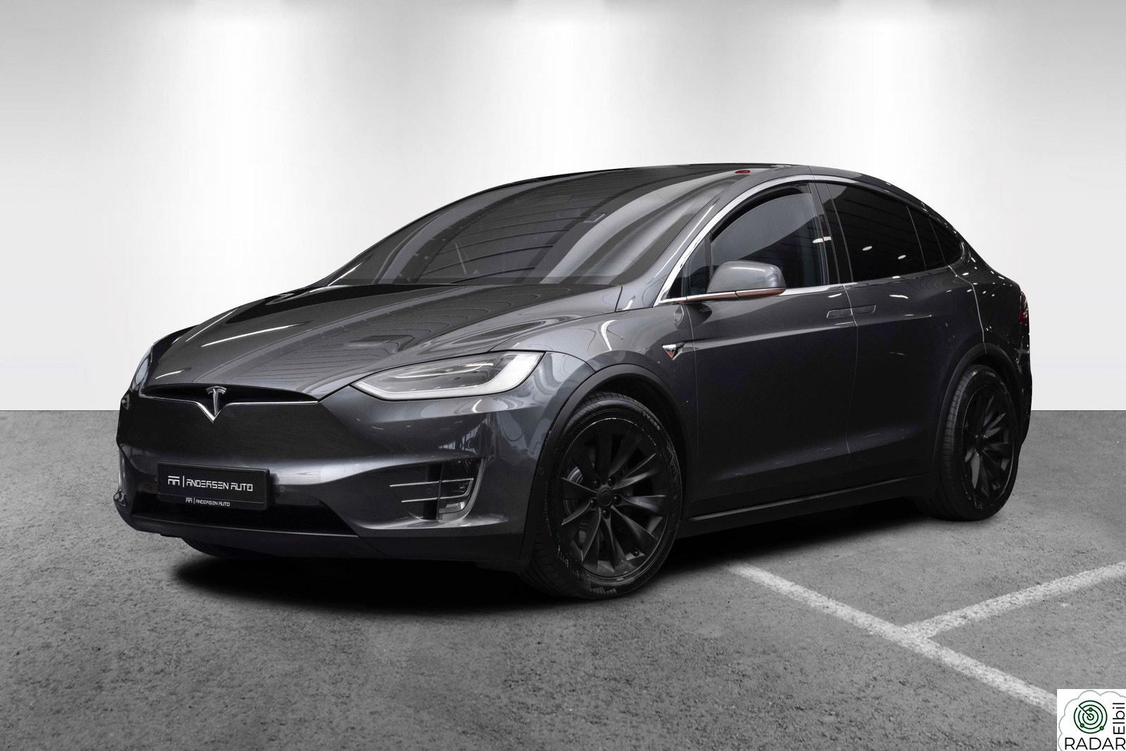 TESLA Model X 75D - 6 seter - 1 eier - EAP - Luft - CCS - H.feste ++