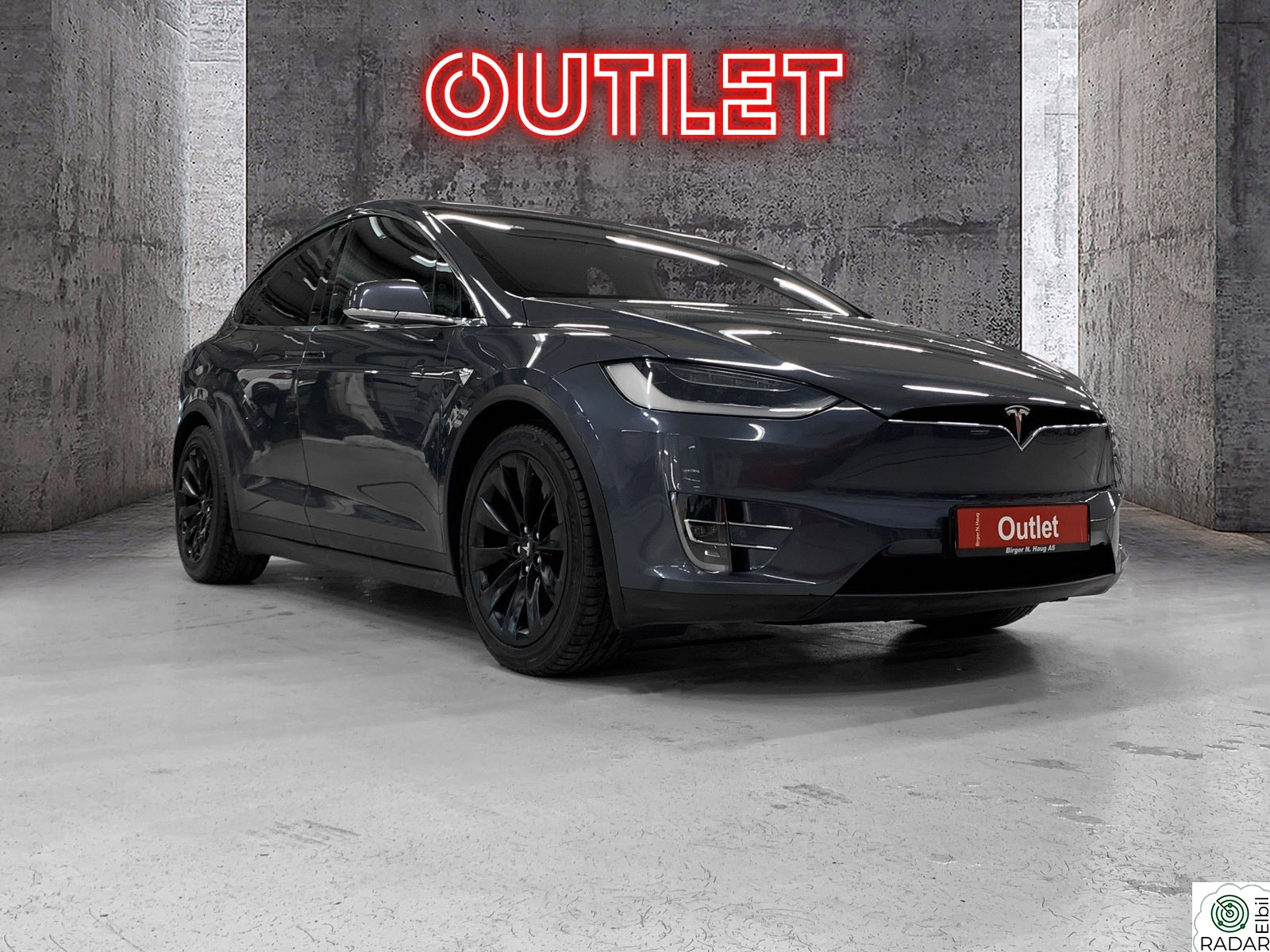 TESLA Model X 75D 4WD 5-s Autopilot 2.5/GOD plass/EUOK 2028