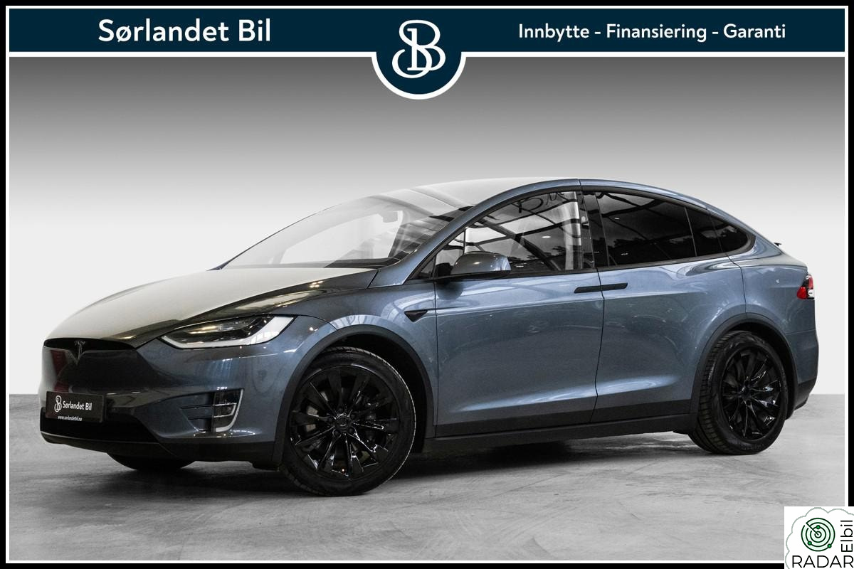 TESLA Model X 75D / FIN KM / KARBON / SKINN / 20" / CHROME DELETE