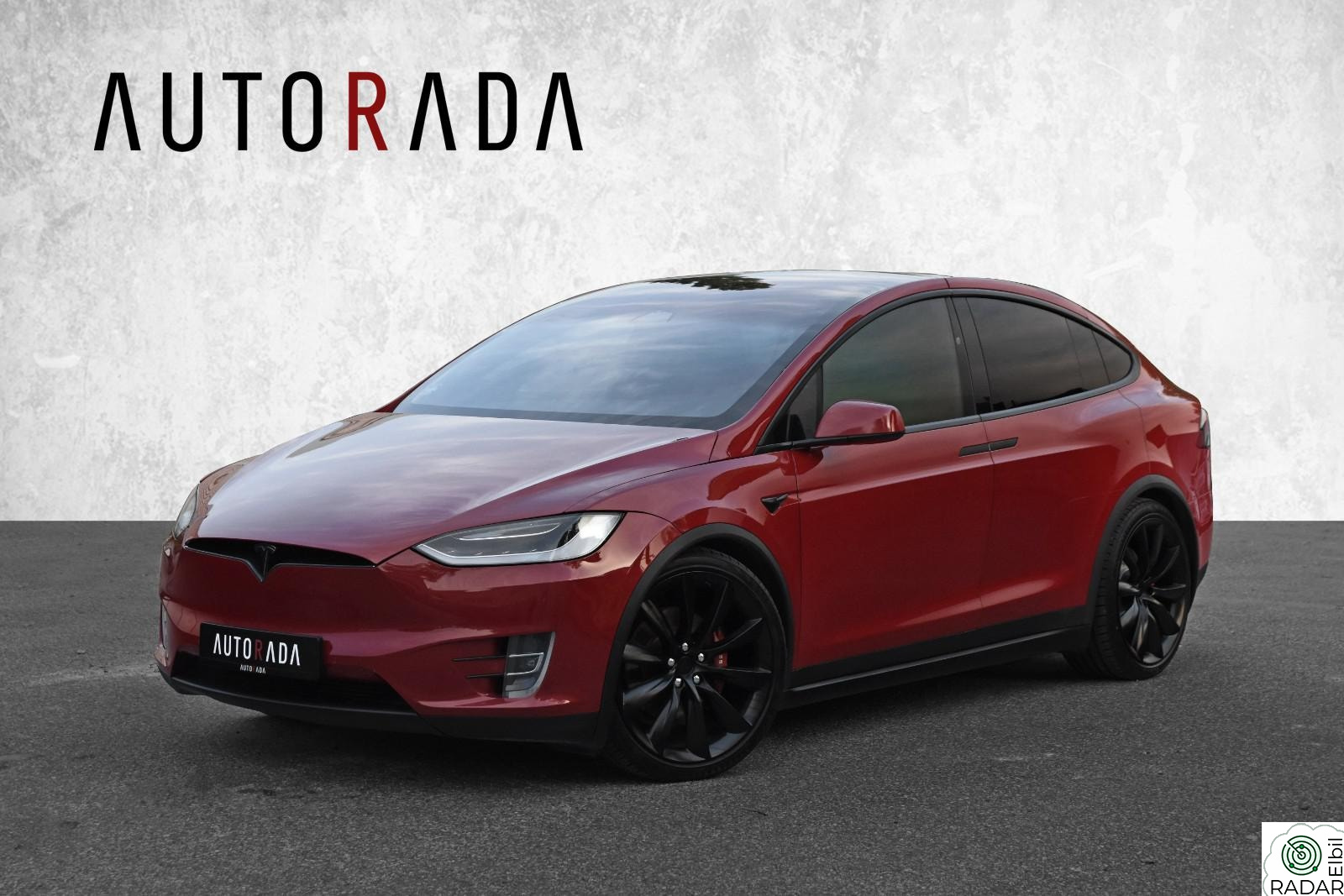 TESLA Model X 75d 525hk // EAP Vinterpakke CCS krok Premiumlyd