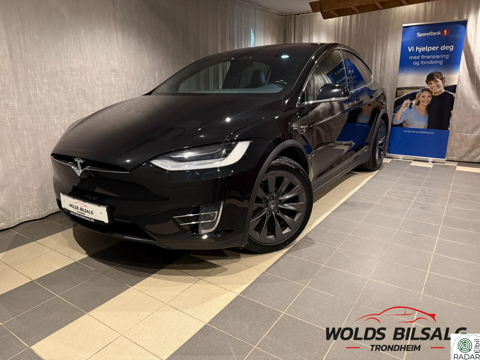 TESLA Model X 100D 7-SETER PREMIUM LUFT KROK SKINN AUTOPILOT 1 EIER