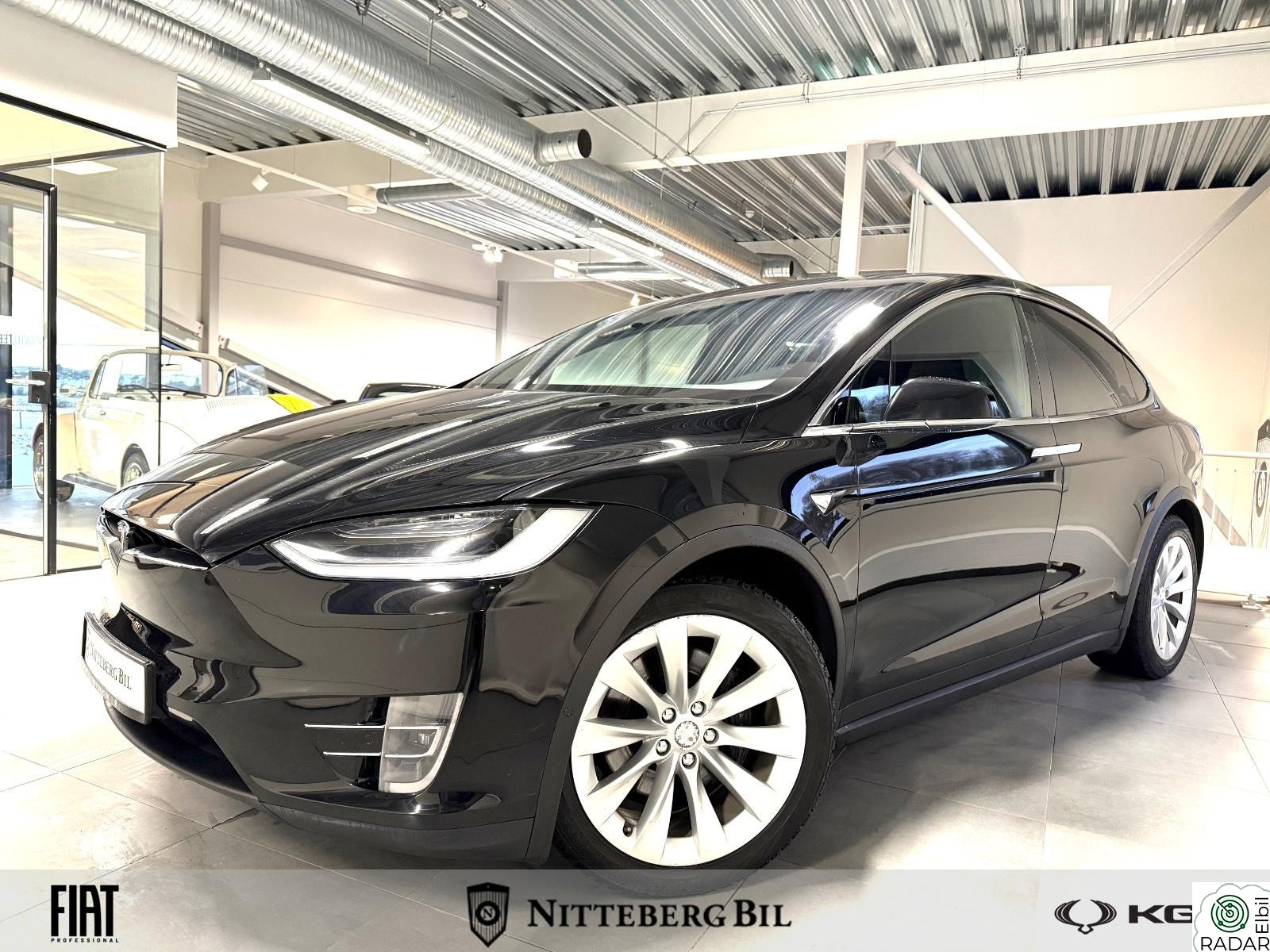 TESLA Model X 75D AWD/LUFTFJÆRING/H.FESTE/RYGGEKAMERA/417km Garanti!
